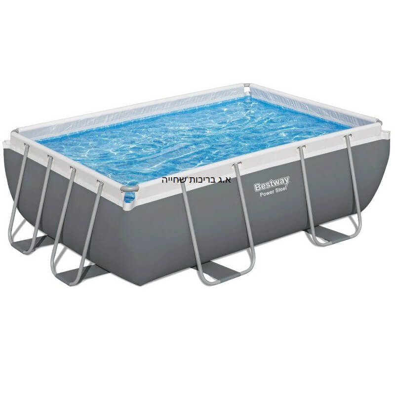 בריכת שחייה מלבנית אולטרה BESTWAY 282*196*84 56629