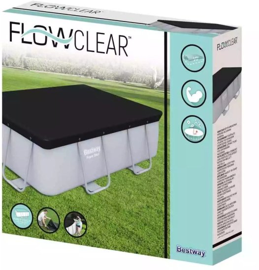 כיסוי לבריכה 404X201 מ' 58232 BESTWAY