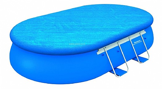 כיסוי עליון BESTWAY לבריכה ביתית אולטרה אובלית 549*366*122 דגם 58262