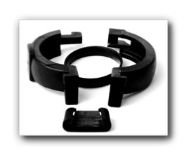 סט חבקים וגומייה PPC לפאנל סולארי הליוקול מגן