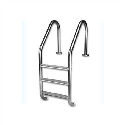 סולם נירוסטה 3 שלבים עמיד בכלור מוסטנג