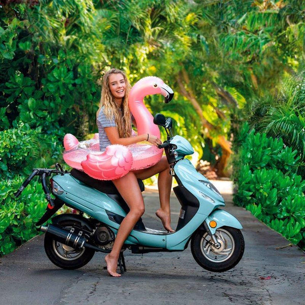 אבוב פלמינגו ורוד נצנצים זהב INTEX 56251