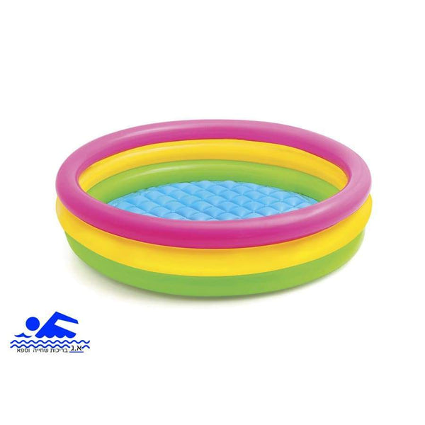 בריכה 3 קומות צבע גלידה אינטקס 57412 57422