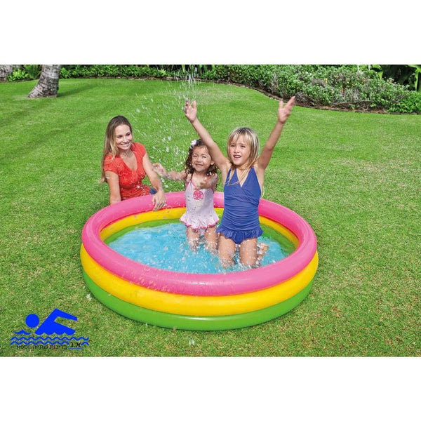 בריכה 3 קומות צבע גלידה אינטקס 57412 57422