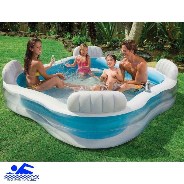 בריכה משפחתית מושבים 229*229 אינטקס 56475