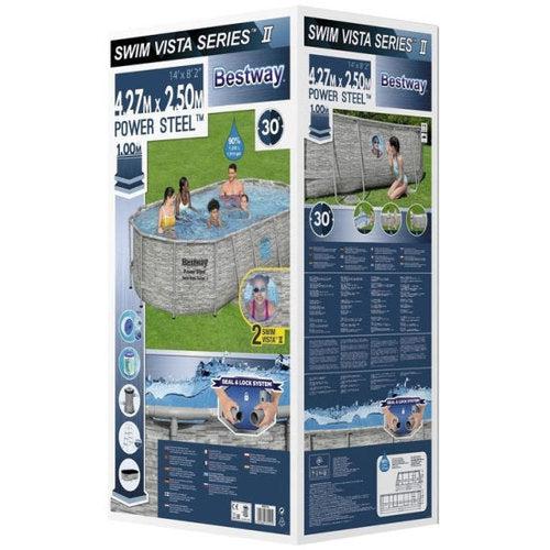 בריכת BESTWAY/בסט וואי 427X250X100 ס
