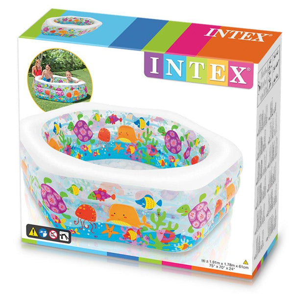 בריכת אקווריום תחתית מתנפחת INTEX 56493