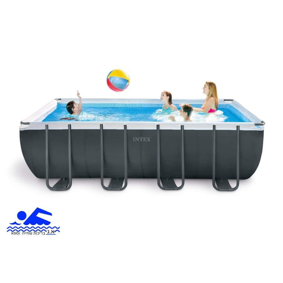 בריכת עמודים אולטרה מלבנית 5.49X2.74X1.32  26356