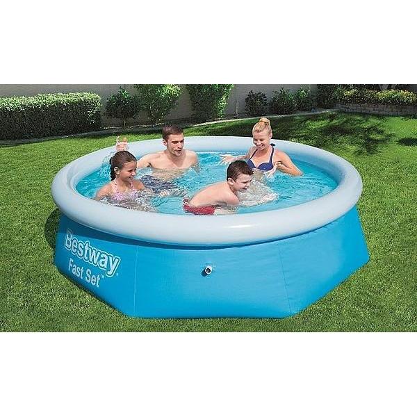 בריכת שפה מתנפחת BESTWAY 57265 244*46 FAST-SET