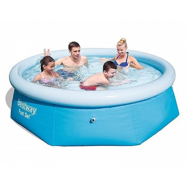 בריכת שפה מתנפחת BESTWAY 57265 244*46 FAST-SET