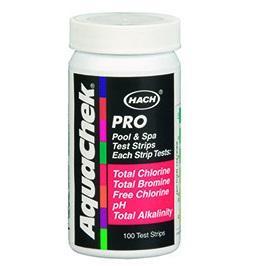 ערכת בדיקה AQUA CHEK PRO אקווה צ׳ק לבריכה (100 יח')
