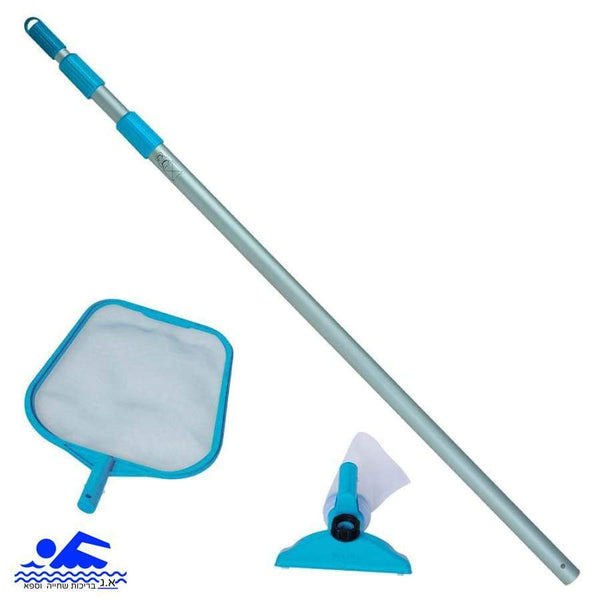 ערכת ניקוי לבריכה עם ידית טלסקופית INTEX 28002