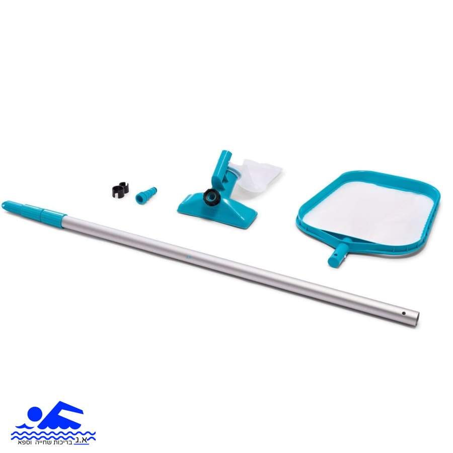 ערכת ניקוי לבריכה עם ידית טלסקופית INTEX 28002