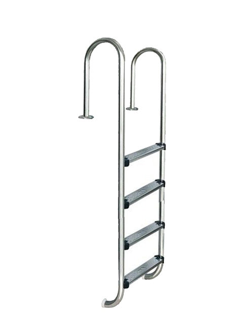 סולם נירוסטה דגם צר!!! 5 שלבים עמיד למלח. מוסטנג