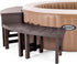 מערכת ספסלי פרימיום היקפית 4 חלקים לג'קוזי Intex PureSpa – דגם 28515