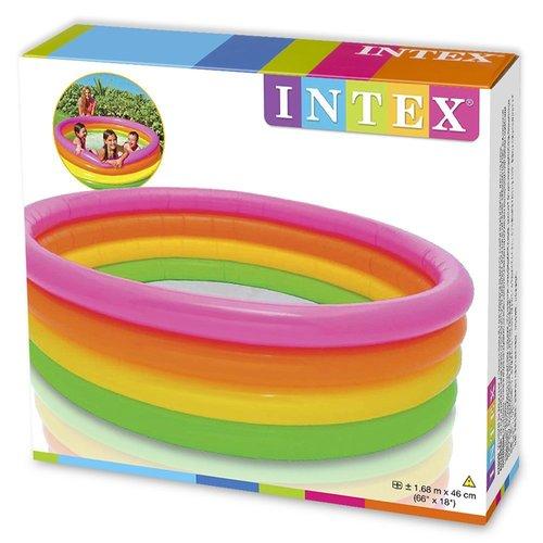 בריכת 4 קומות צבע גלידה 168X46 INTEX 56441