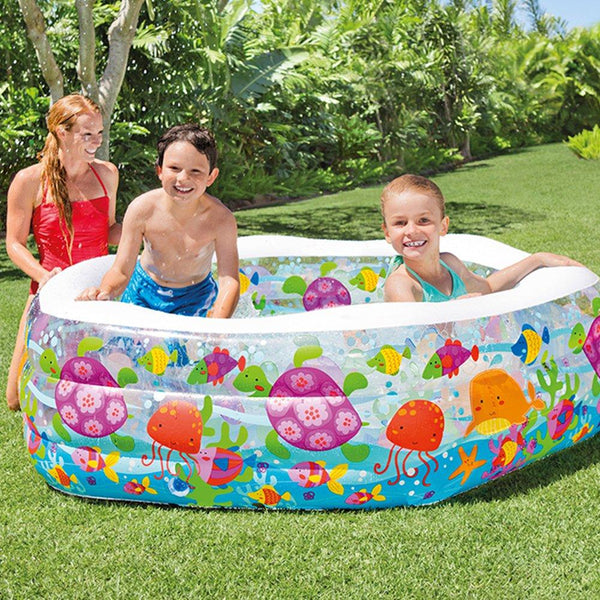 בריכת אקווריום תחתית מתנפחת INTEX 56493