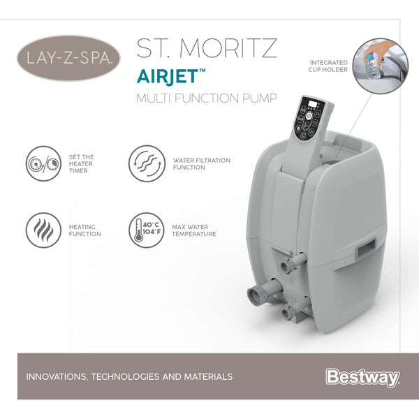 ג`קוזי מתנפח BESTWAY סנט. מוריץ ST. MORITZ 60023 - 2021