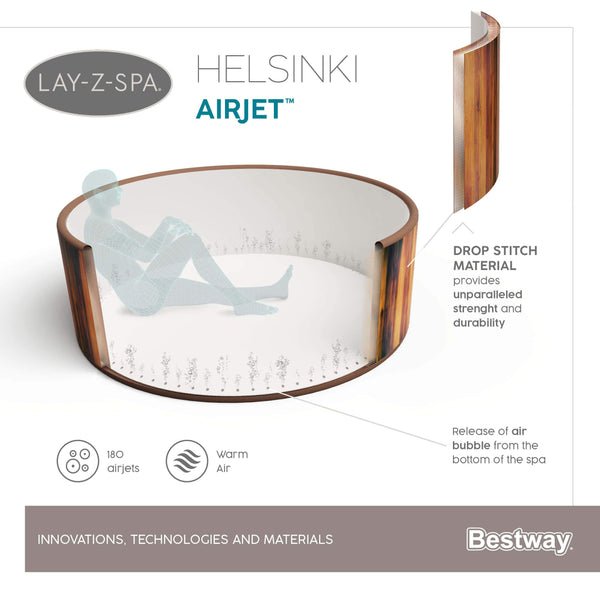 ג'קוזי מתנפח BESTWAY הלסינקי HELSINKY הלסינקי 60017 - 2021